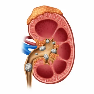 What is a kidney stone (nephrolithiasis