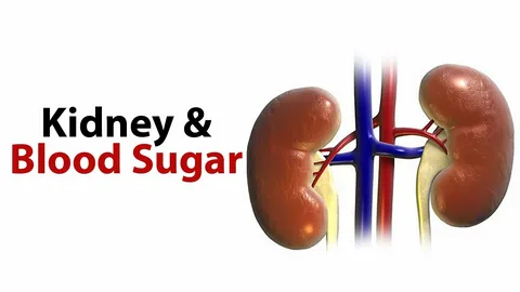 Why does uncontrolled blood sugar damage kidneys?